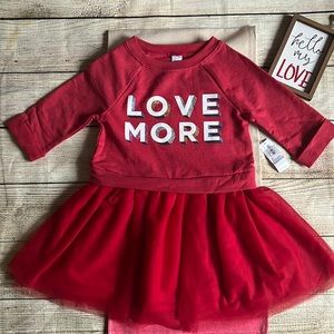 Old Navy “Love More” Dress Size 3T ♥️😍
